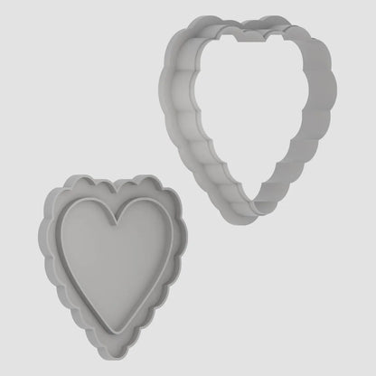 Scalloped Heart | Digital Download