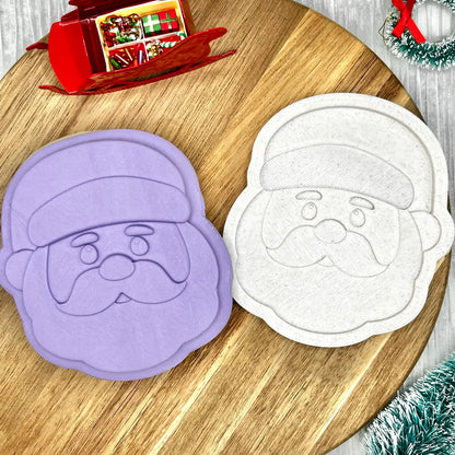 Santa Claus | Cookie Cutter | Fondant Stamp Embosser