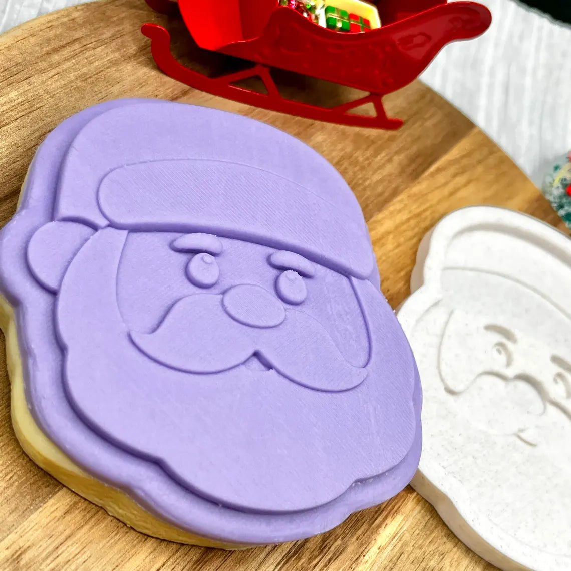 Santa Claus | Cookie Cutter | Fondant Stamp Embosser